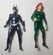 1997 DC Batman & Robin Batgirl And Poison Ivy Action Figures Kenner 5"