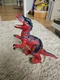 MATTEL 2004 Imaginext Razor The T-Rex Dinosaur G8744 Roaring Sounds WORKS Great!