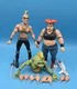 NECA Teenage Mutant Ninja Turtles Grunt & Jersey Red 2PK TMNT Figures Complete