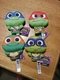 Nickelodeon TMNT Collectible Plush Set Leonardo Michelangelo Donatello Raphael