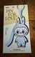 POP MART Labubu V4 The Monsters Pin For Love Alphabet Plush Pendant - Letter D