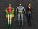 NJ Croce 2014 DC Batman Classic TV 5.5" Rubber Action Figures Batman Robin Cat