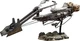 TV Masterpiece The Mandalorian Swoop Bike 1/6 Vehicle Black Model Bike Hot Toys