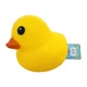 YELLOW Laffy Quacks Jumbo Squishy Duck by Sunny Days, Viral XL Duckie Squeezie