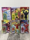 Marvel Legends Retro 3.75" Action Figure Lot of 6 NEW Wave 2 Iron Man Daredevil