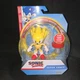 Jakks Pacific Sonic The Hedgehog Classic Super Sonic w Spring Trap 4" Figure New