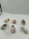 Toymany 6PCS Mini Dog Figurines Toy Set, Realistic Detailed Plastic Figures