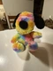 Hallmark Peanuts Snoopy Plush Pastel Tie Dye Rainbow Stuffed Animal Toy 6"
