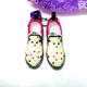 Shopkins Real Littles Micro Shoes Rare vintage star Mini Slip on Sneakers