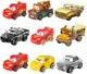 Disney Mattel - Cars - Minis 3 Pack Assortment Pixar Small/Mini, Multicolor