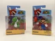 Super Mario YOSHI and MARIO Jakks Exclusive 2" Figure World Of Nintendo LOT OF 2