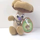 New Toy Box Creations Veggie Friend Seedies Moy Mushroom Beanbag Plush 5" Tall
