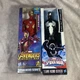 Marvel Infinity War Titan Hero Series Iron Man and Black Suit Spider Man Figures