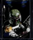2018 Topps Star Wars Galaxy Blue Boba Fett: Bount Hunter #30
