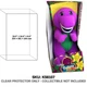 Protector For Playskool Barney Talking Plush Toy 1992