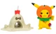 Jazwares Pokemon: Halloween Battle Figure Pack Pikachu & Sandygast NEW