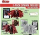 SPAWN KICKSTARTER 3 pack TODD MCFARLANE AUTO w CLASSIC /MODERN /ARTIST PROOF set