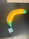 Sunny Days Laffy Snacks Squishy Stretchy Banana Toy 18" Sensory Viral New W/ TAG