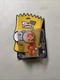 The Simpsons Mania Series 3" Qee Bart Simpson Key Chain - Pumpkin Bart Simpson