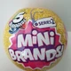 NEW Zuru 5 Five Surprise Toy Series 2  Mini Brands Ball Capsule ~ GOLD BALL  