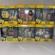 Lot of 6 SpongeBob Squarepants 2.25" Flocked Figures 2 Pack 2025 Nickelodeon