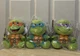 TMNT KidRobot Neca 8&rdquo; Plush Set of 3 Teenage Mutant Ninja Turtles Phunny 2023