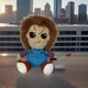 Child&rsquo;s Play Chucky 16" Plush Doll Stuffed Kidrobot HugMe Vibrating Shakes NECA
