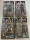 McFarlane KISS Set of 4 figures Gene Paul Ace Peter Sealed w/Records 1997 NEW