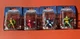 Masters Of The Universe (Mattel)   2"  X4  SKELETOR ORKO MAN-AT-ARMS  MER-MAN
