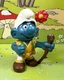 The Smurfs - Schleich - 20041 Smurf hiker (W.Germany & emblem)