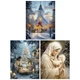 3 Pack Jesus Diamond Art Kits for Adults Beginners,Christianity Diamond Paint...