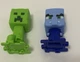 Minecraft McDonald&rsquo;s Toys Creeper & Evoker Clip-On Set 2025 Happy Meal ( No Box)