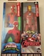 2015 Marvel Titan Hero Series - AVENGERS IRON MAN & Sinister 6 Spiderman 12" in
