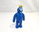 Rainbow Friends Happy Blue Posable Action Figure 5" PhatMojo Loose