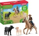 Schleich Farm World - 6PC Rodeo Calf Adventure Playset - Cowboy Rider Figurine w