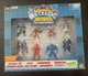 Marvel Heavy Metal Heroes 8 Toy Biz X-men Wolverine - Printing Error Rare