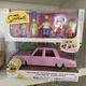 THE SIMPSONS Family Sedan Set with 2.5&rdquo; Figures Target Exclusive Jakks Pacific