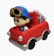 Cocomelon TomTom Fire Truck Free Wheeling Mini Figure Vehicle Toy Truck