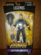Marvel Legends Avengers infinity war captain america BAF build a fig thanos used