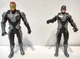 Avengers Marvel Endgame Team Suit Iron Man & Cap 6-Inch Action Figure 2018 Lot 2