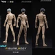VTOYS X BMS 1:12 Male Super Flexible Doll 6" Action Figure Jointed Body w/ Head