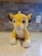 Kohl's Cares Disney Baby Simba Lion Plush Stuffed Animal 11"