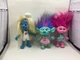 Hasbro 2015 C-015G Troll Dolls Set Of 3