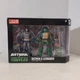 DC Collectibles Batman vs Ninja Turtles Batman & Leonardo Figure 2-Pack Set TMNT