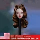 SUPER DUCK SDH033C 1:6 Female Head Sculpt For 12inch Pale PH Action Figure Body