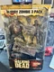 2012 McFarlane Toys Walking Dead Series 2 BLOODY ZOMBIE 3 PACK Action Figures
