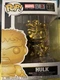 FUNKO POP MARVEL STUDIOS 10TH GOLD CHROME HULK #379 VINYL FIGURE 33517
