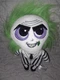 Beetlejuice The Mischievous 7" Plush Phunny Figure Striped Tuxedo Kidrobot