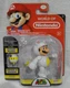 World of Nintendo White Tanooki Mario w/ Leaf 4" Jakks Pacific Figure NIB RARE