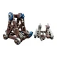 Papo 39378 Battering Ram Blue & 39345 Red Catapult Toys Weapon Papo Medieval GUC
